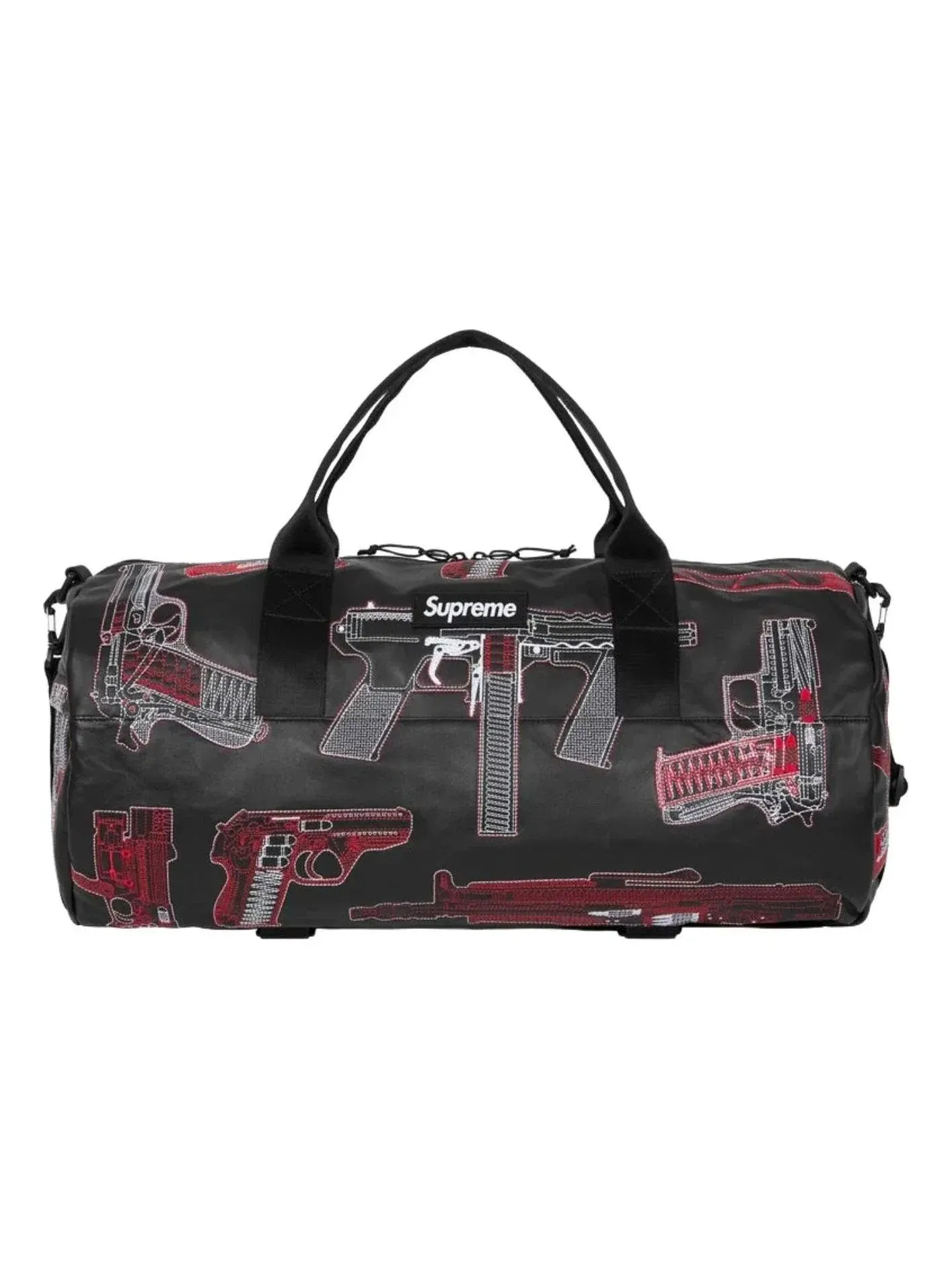Мужская сумка-дафл с вышивкой Guns Supreme — 1