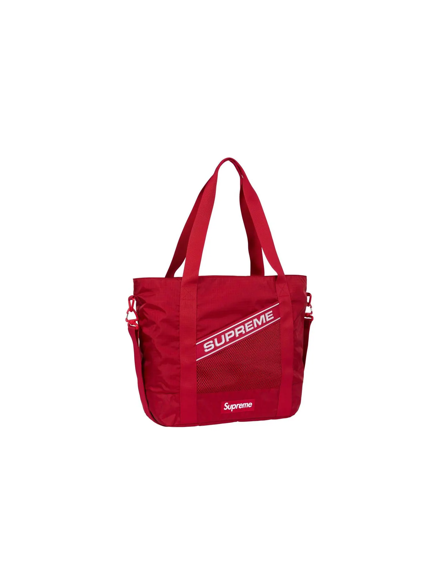 Сумка-тоут Supreme FW23 Week1 Tote Bag 'Red' — 3