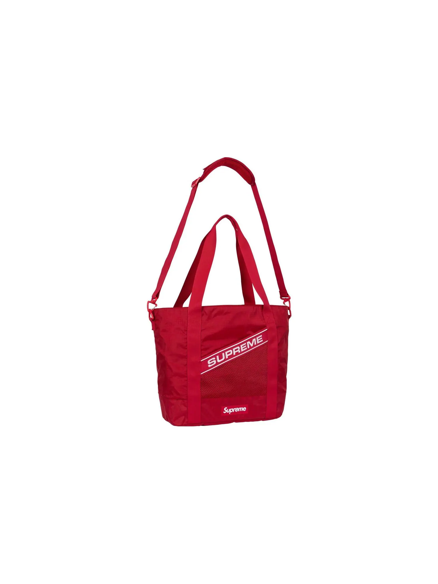 Сумка-тоут Supreme FW23 Week1 Tote Bag 'Red' — 4