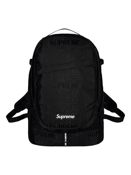 Сумка backpack 'black white' Supreme — 1