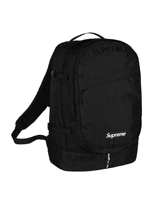 Сумка backpack 'black white' Supreme — 2