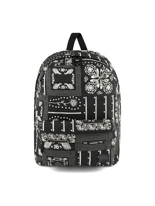 Сумка fashion printed backpack 'black white' Vans
