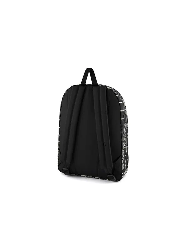 Сумка fashion printed backpack 'black white' Vans — 3