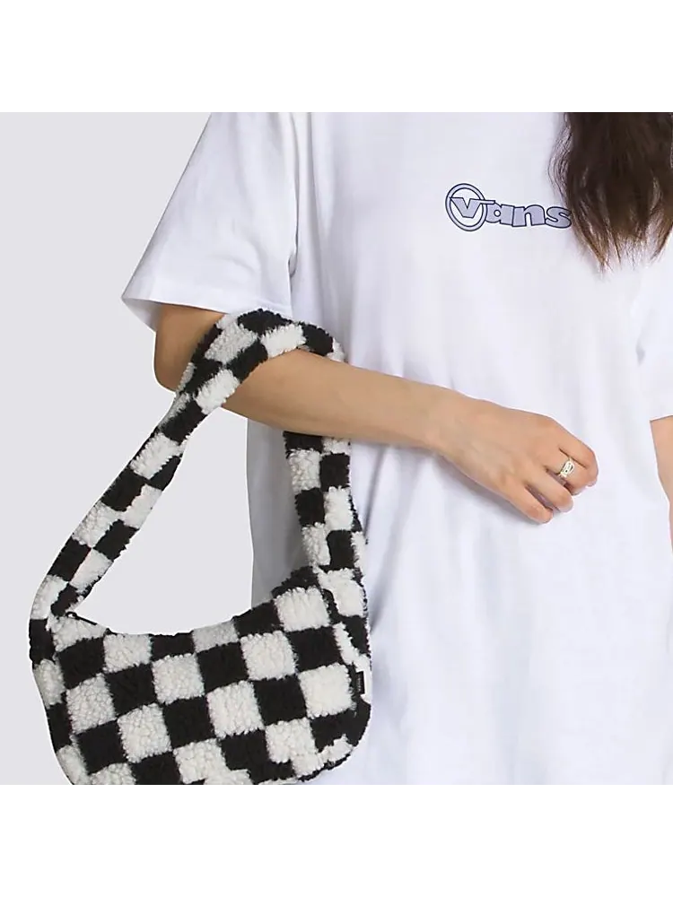 Сумка через плечо Vans Half Pipe 'Black Marshmallow' — изображение 4 из 5, черный