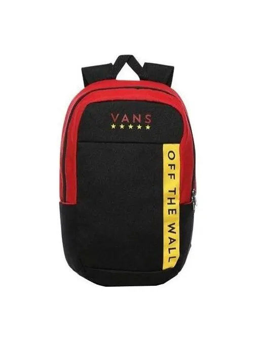 Сумка plecak disorder backpack 'black red yellow' Vans