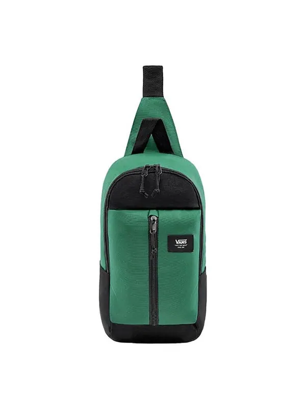 Сумка warp sling bag 'green black' Vans