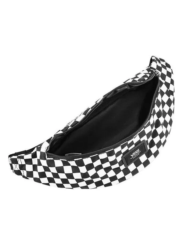 Сумка mini ward cross body bag 'black white' Vans — 3