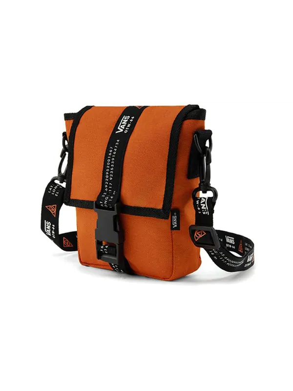 Сумка 66 supply shoulder bag 'orange black' Vans — 2