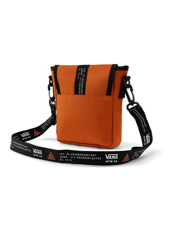 Сумка 66 supply shoulder bag 'orange black' Vans — 3