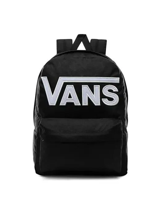 Сумка old skool drop v backpack 'black white' Vans