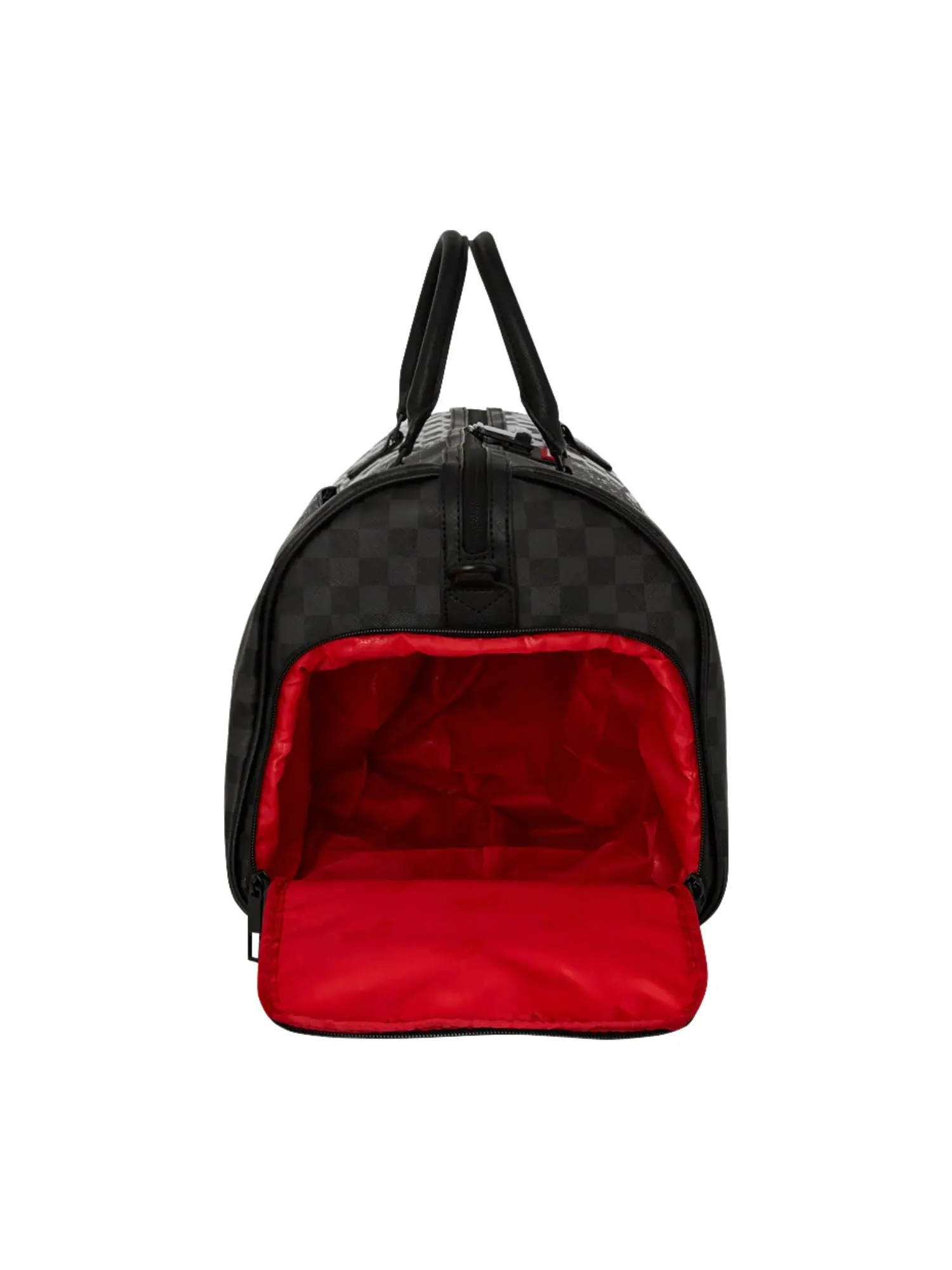 Дорожная сумка Sprayground Scribble Dribble Check 'Черно-белая' — 4
