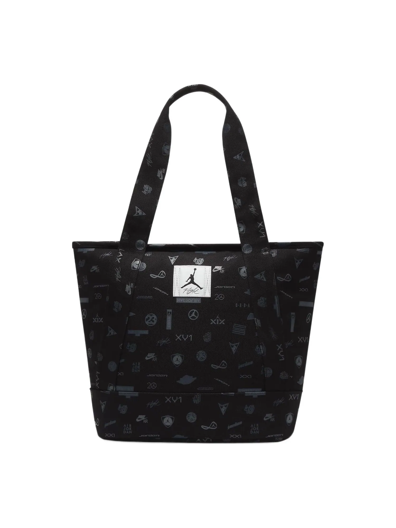Сумка Air Jordan Flight Printed Recycled Cotton Carryall Tote 'Black' — 1