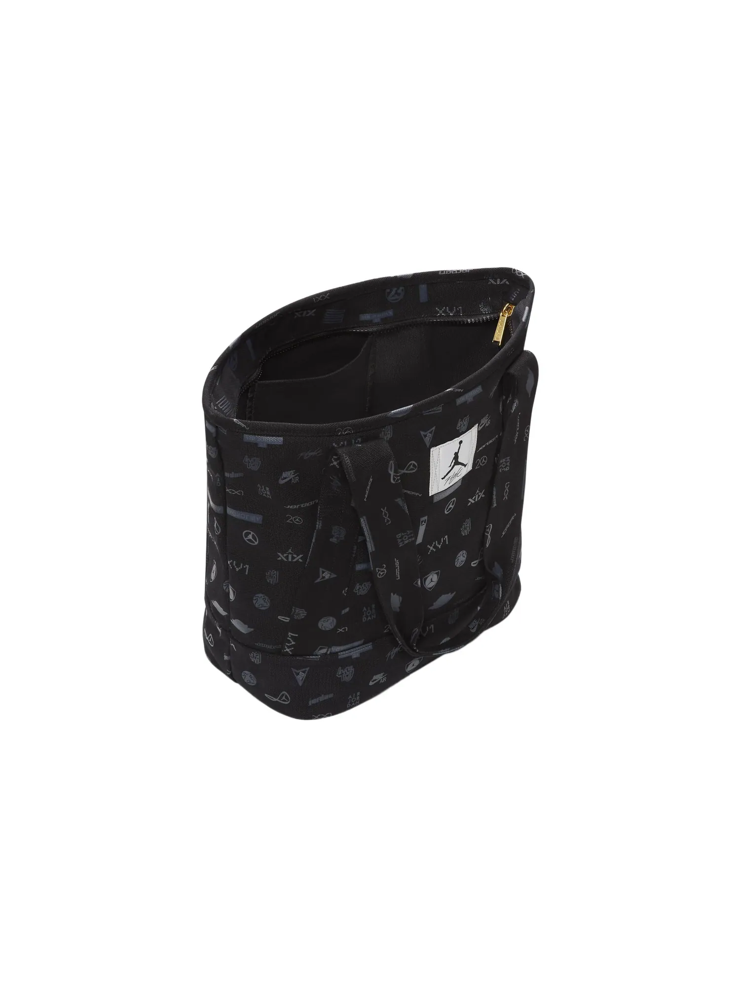 Сумка Air Jordan Flight Printed Recycled Cotton Carryall Tote 'Black' — 3