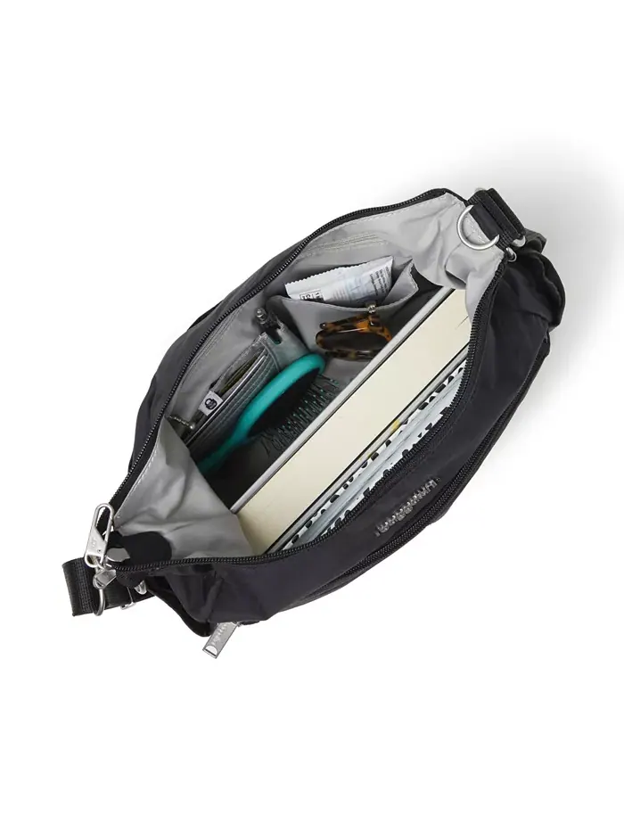 Сумка кросс-боди Securtex Anti-Theft Free Time с защитой от кражи Baggallini — изображение 3 из 9, черный