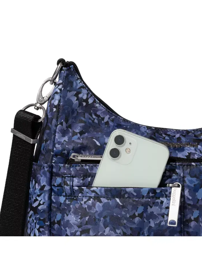 Сумка кросс-боди Securtex Anti-Theft Free Time с защитой от кражи Baggallini — изображение 7 из 7, малина