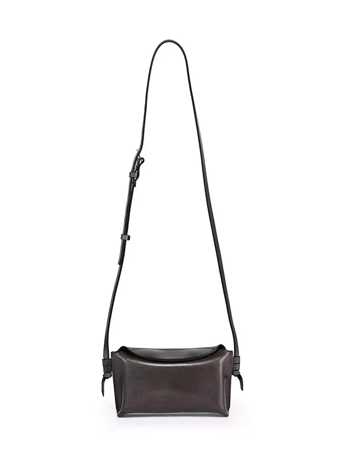 Сумка кросс-боди Snapper Vintage OLD TREND — изображение 3 из 10, серый