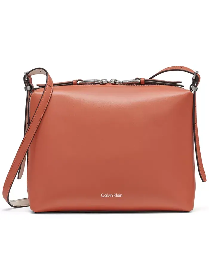 Оранжевая сумка кросс-боди Calvin Klein Lowen Top