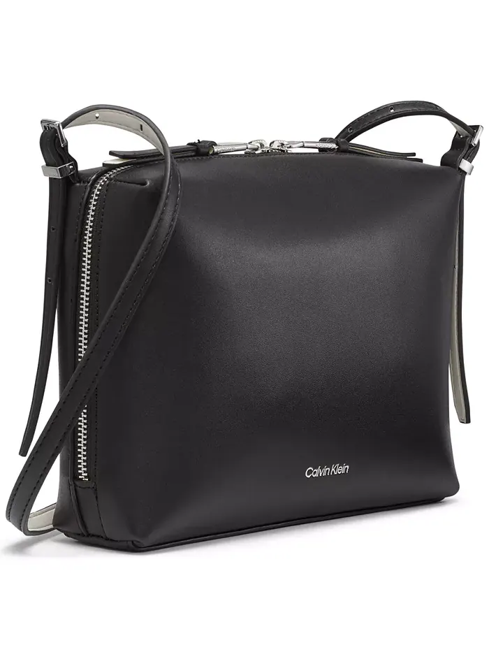 Сумка кросс-боди Calvin Klein Lowen Top — изображение 3 из 6, черный белый