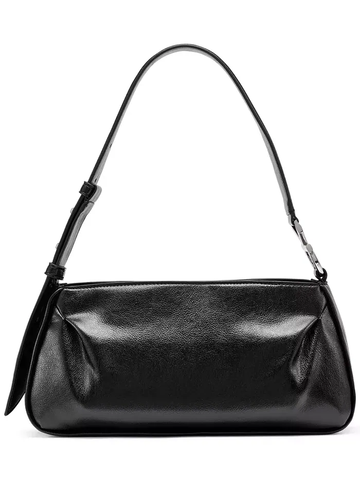 Сумка Calvin Klein Tina Small через плечо — изображение 2 из 7, черный серебристый