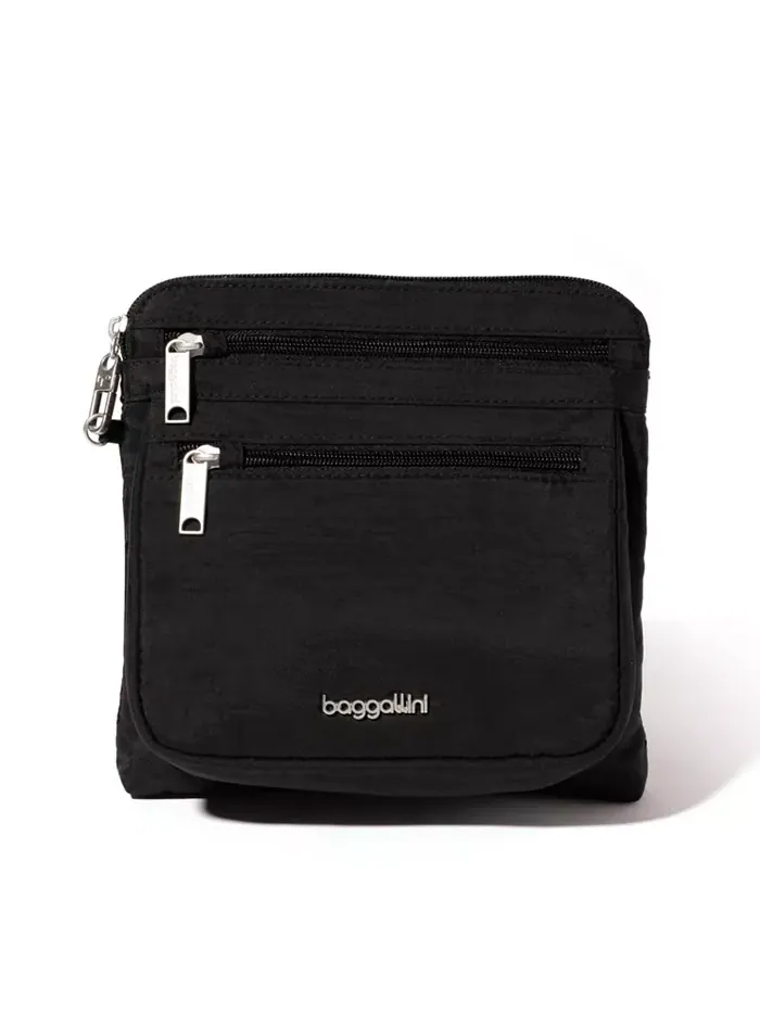 Антикражная сумка-кроссбоди Securtex Baggallini — изображение 1 из 6, черный
