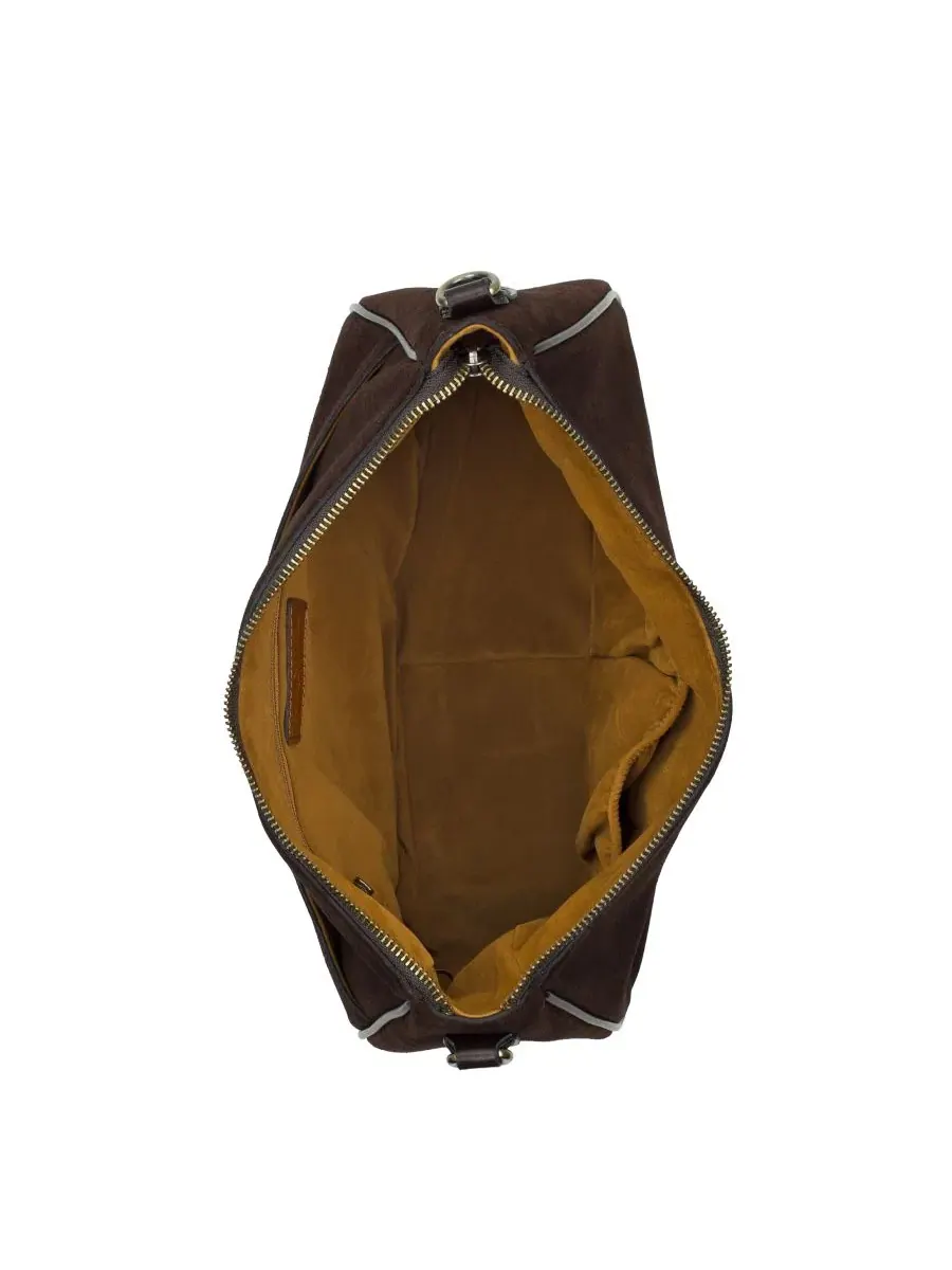 Сумка через плечо Athani Suede Large Patricia Nash — изображение 4 из 5, шоколад