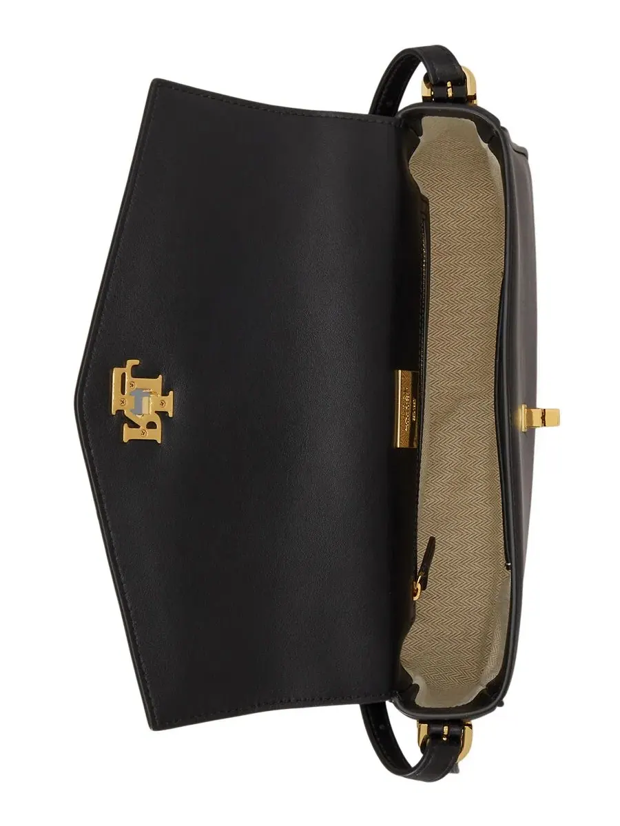 Небольшая сумка через плечо Farrah Small Shoulder Handbag Lauren Ralph Lauren — изображение 4 из 5, черный