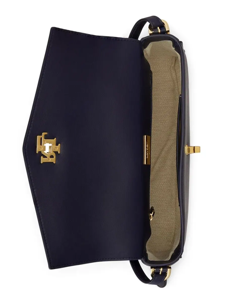 Небольшая сумка через плечо Farrah Small Shoulder Handbag Lauren Ralph Lauren — изображение 4 из 5, темно-синий
