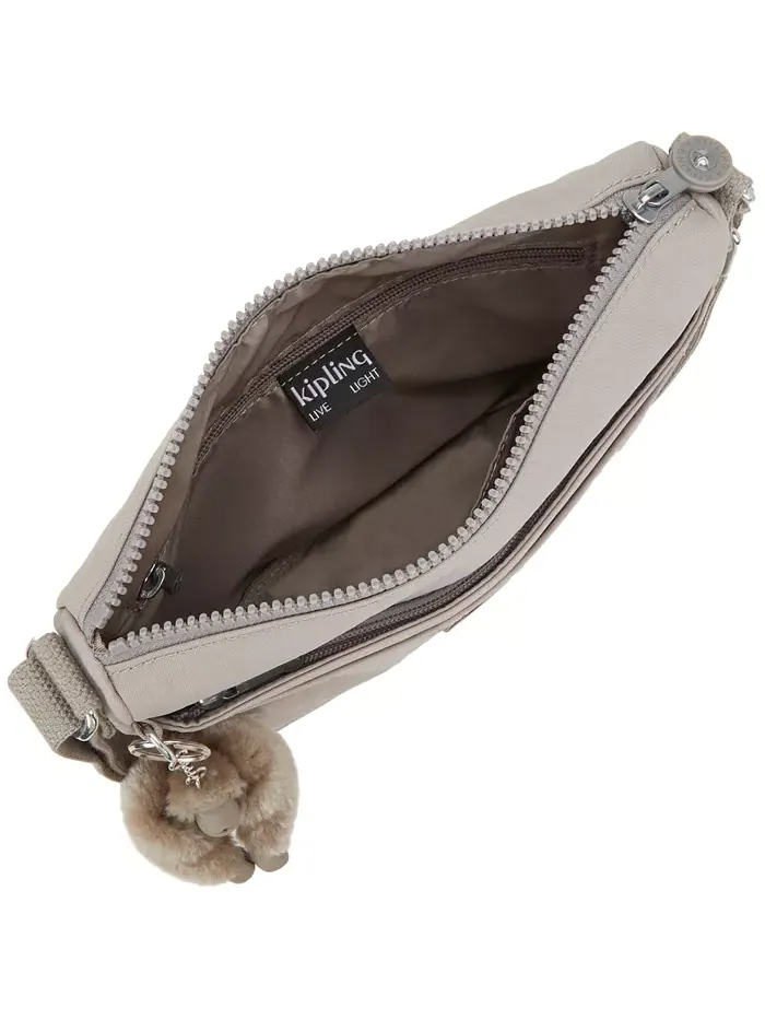 Женская сумка-кроссбоди Sebastian Medium Kipling — изображение 5 из 8, серый