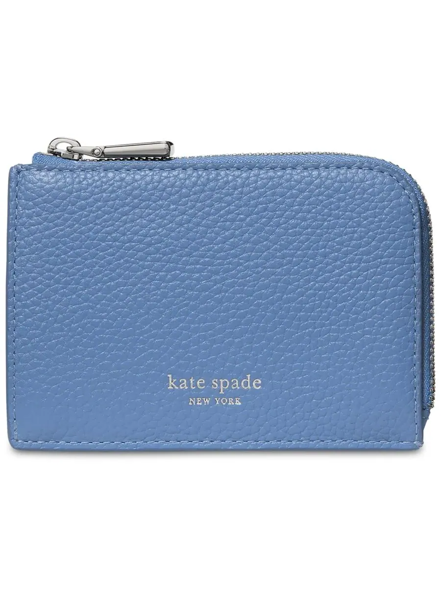 Мини-футляр для карт на молнии Kate spade new york — изображение 1 из 4, синий