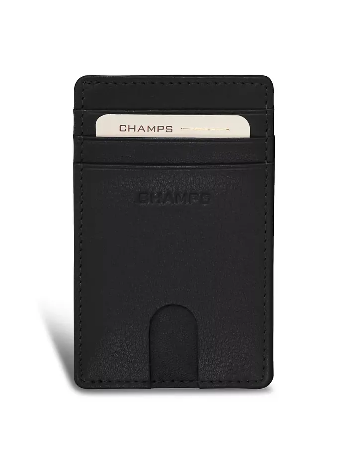 Мужской кожаный картхолдер Onyx Collection CHAMPS