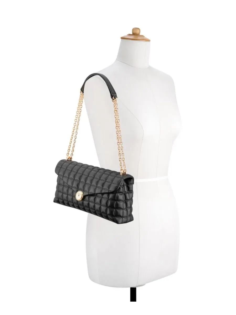 Сумка-кроссбоди Wrenly Convertible Medium Nine West — изображение 5 из 6, черный