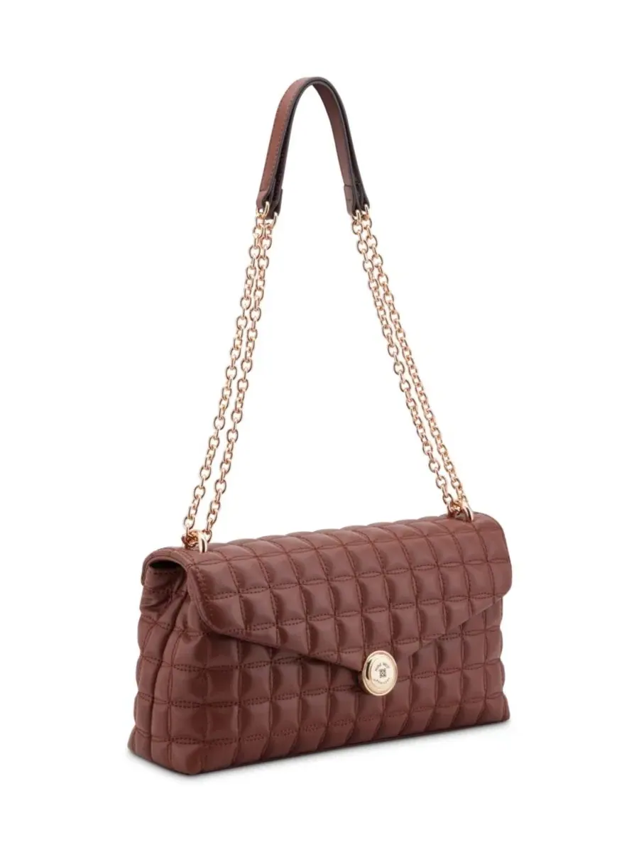 Сумка-кроссбоди Wrenly Convertible Medium Nine West — изображение 3 из 6, орех