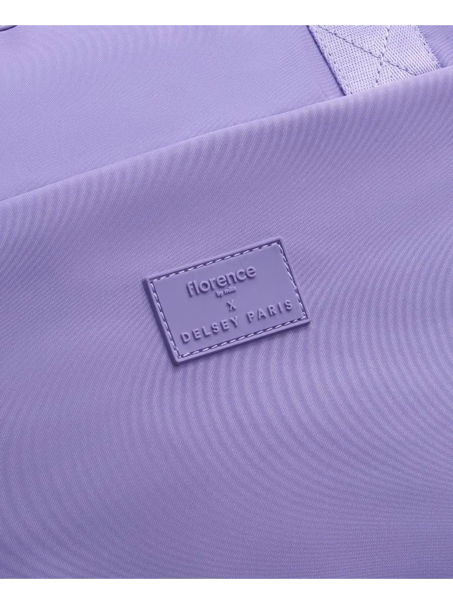 Сумка для отдыха на выходные Florence By Mills X Delsey Paris — изображение 6 из 9, фиолетовый
