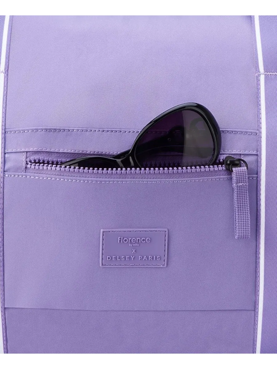 Дорожная сумка Sweet Escape Florence By Mills X Delsey Paris — изображение 3 из 10, фиолетовый