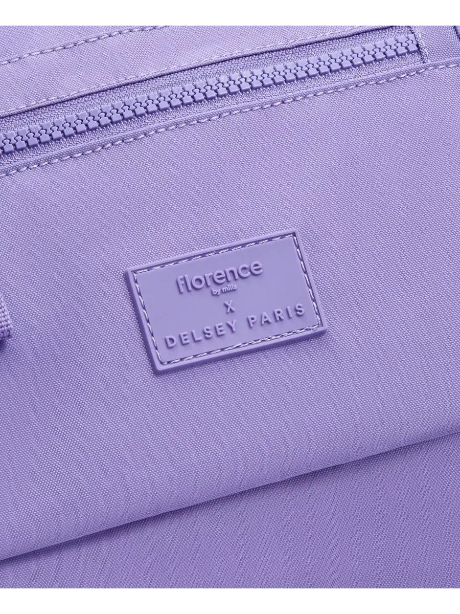 Дорожная сумка Sweet Escape Florence By Mills X Delsey Paris — изображение 9 из 10, фиолетовый