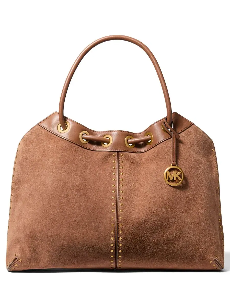 Сумка женская шоппер Michael Kors MICHAEL Astor Large Ring Tote Handbag — изображение 1 из 5, коричневый