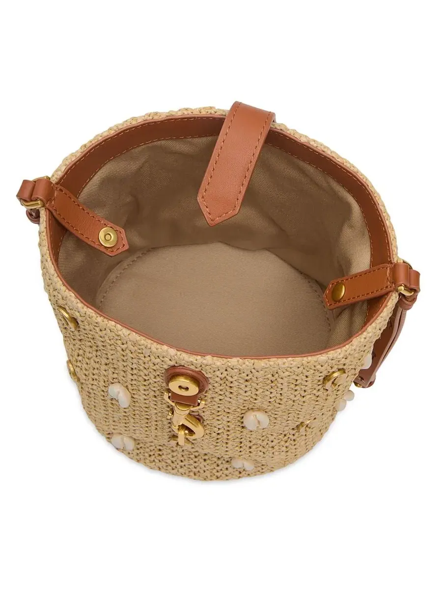 Сумка-ведро с перекрестным ремнем Megan Small Bucket Rebecca Minkoff — 3