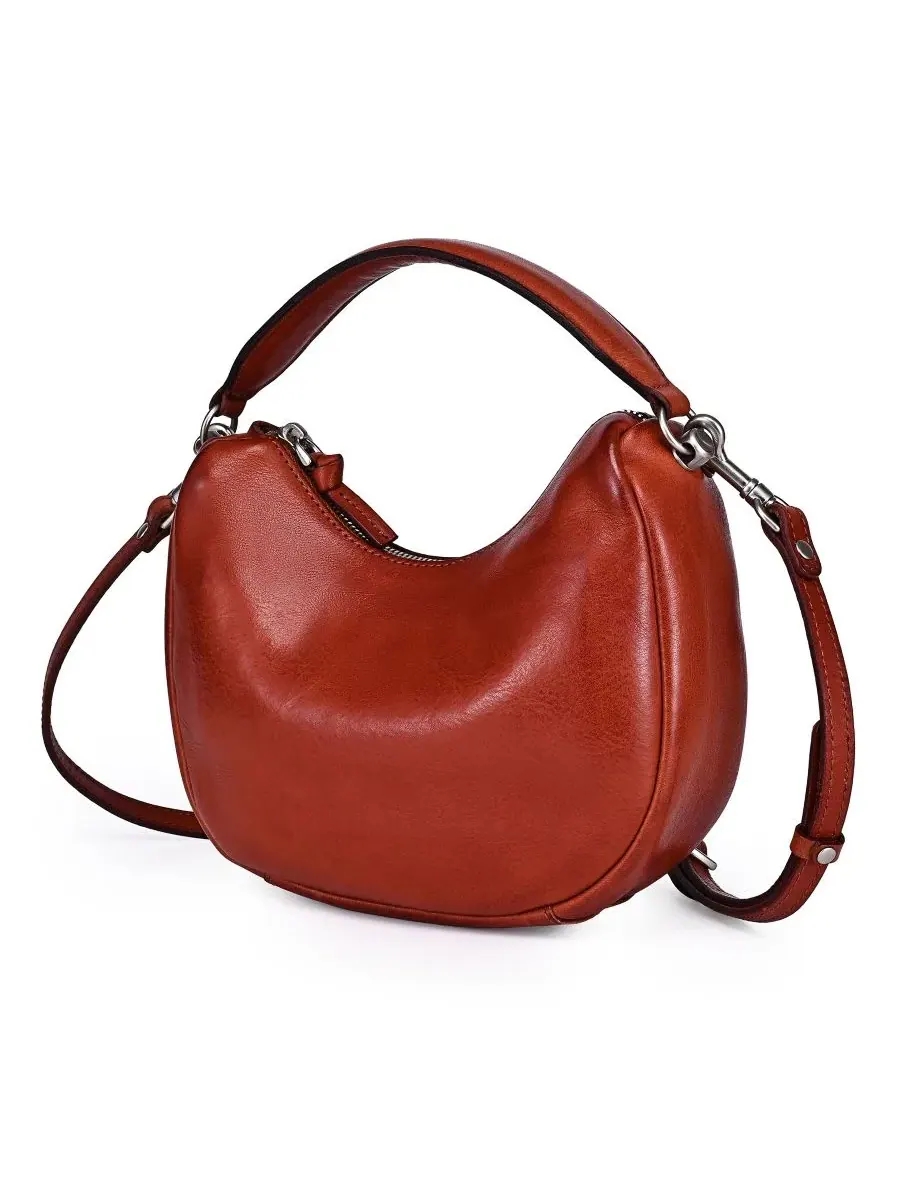 Женская сумка-хобо с ручкой Dahlia Small Top Handle Hobo Handbag OLD TREND — 3