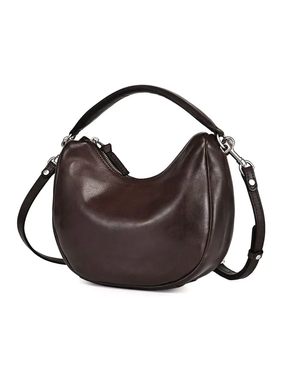 Сумка-хобо с верхней ручкой Dahlia Small Top Handle Hobo Handbag OLD TREND — 3