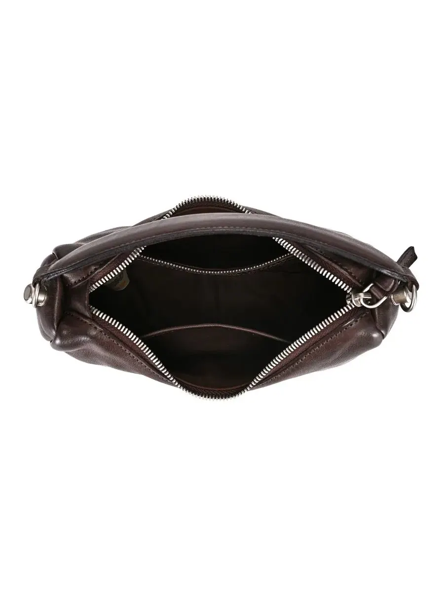 Сумка-хобо с верхней ручкой Dahlia Small Top Handle Hobo Handbag OLD TREND — 4