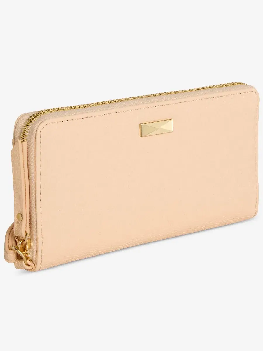 Кошелек-браслет с застежкой-молнией Hazell Lizard I.N.C. International Concepts, Powdered Peach — изображение 2 из 6