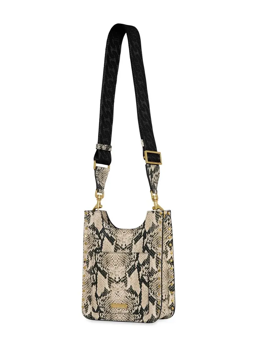 Мини-сумка через плечо с кисточками Rebecca Minkoff — изображение 2 из 3, золотой