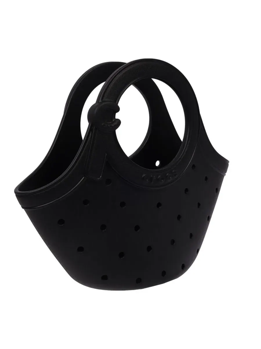 Сумка-шопер из ЭВА с круглыми ручками, модель Medium EVA Tote Crocs — изображение 2 из 6, черный