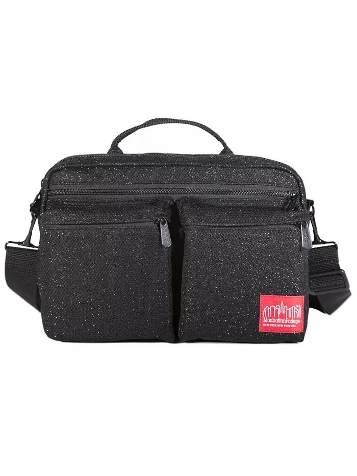 Сумка через плечо Albany Midnight Manhattan Portage — изображение 2 из 12, черный