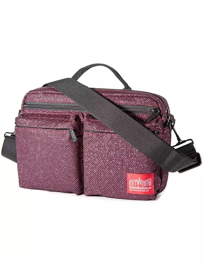 Сумка через плечо Albany Midnight Manhattan Portage — изображение 1 из 12, бордовый