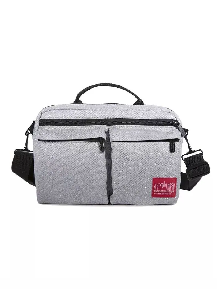 Сумка через плечо Albany Midnight Manhattan Portage — изображение 9 из 12, бордовый