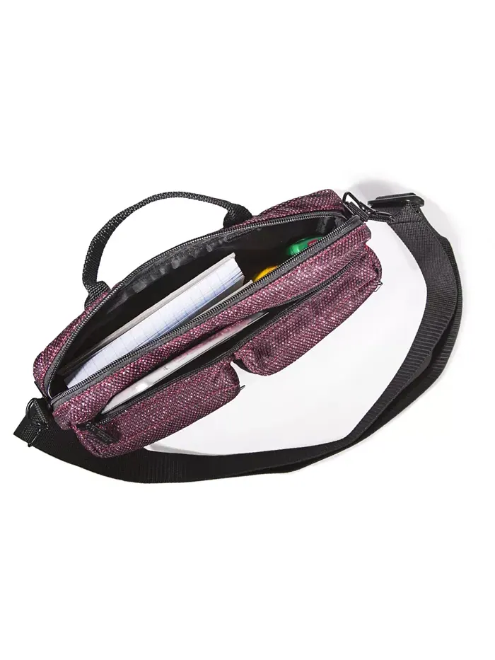 Сумка через плечо Albany Midnight Manhattan Portage — изображение 5 из 12, белый