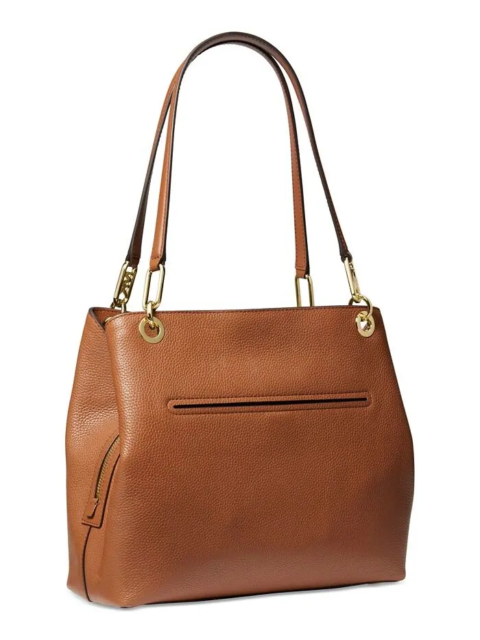 Кожаная сумка-тоут Michael Kors Kensington — изображение 2 из 4, коричневый