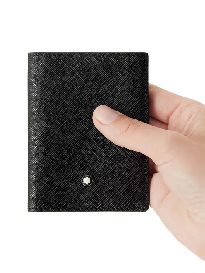 Сарториальный кожаный картхолдер Montblanc — изображение 1 из 4