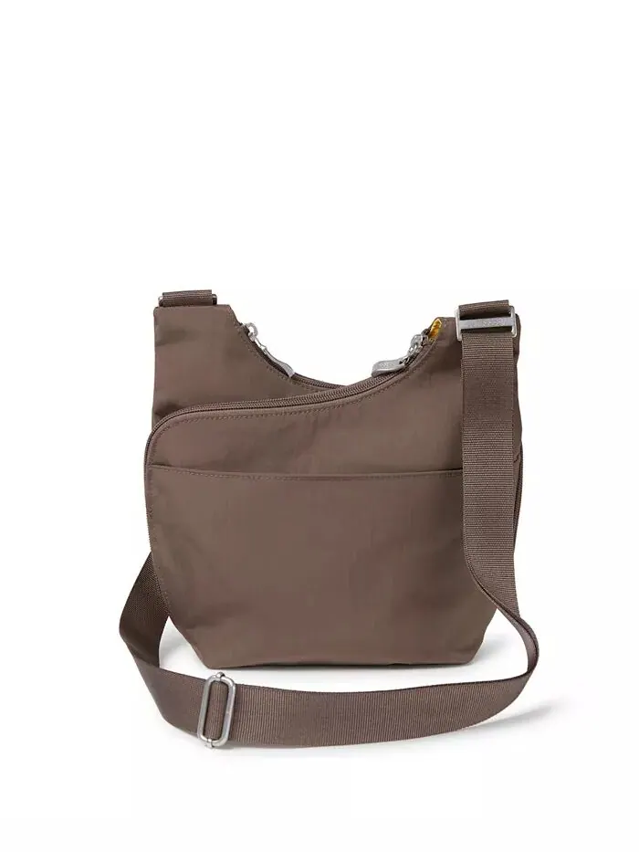 Женская сумка через плечо Criss Cross Baggallini — изображение 2 из 6, коричневый